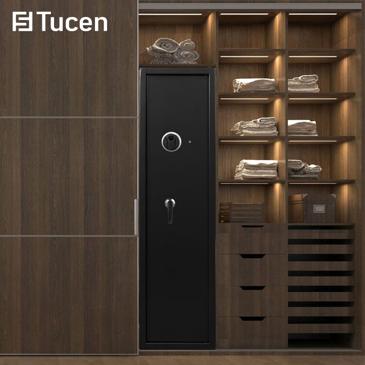 Tucen GS0110E-5 Home Hidden Gun Cabinet Gun Safe Rifle Storage Safe Box