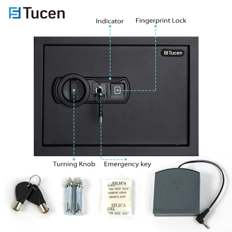 F0400S Series Tucen Electronic Safes with Fingerprint Lock for Business or Home